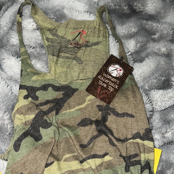 Rothco Racerbsck camo tank top - Picture 2 of 3